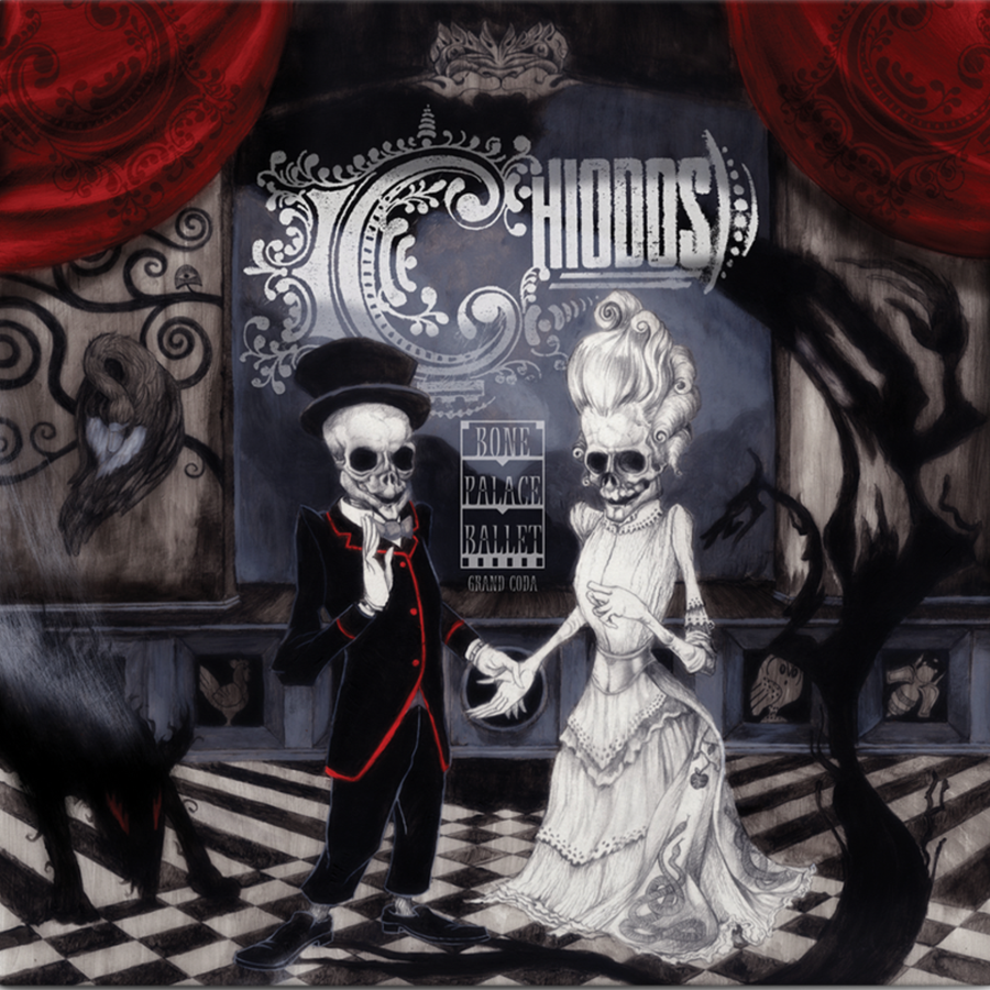 Chiodos - Bone Palace Ballet: Grand Coda Exclusive Red/White Aside Bside Color Vinyl 2x LP Limited Edition #1000 Copies