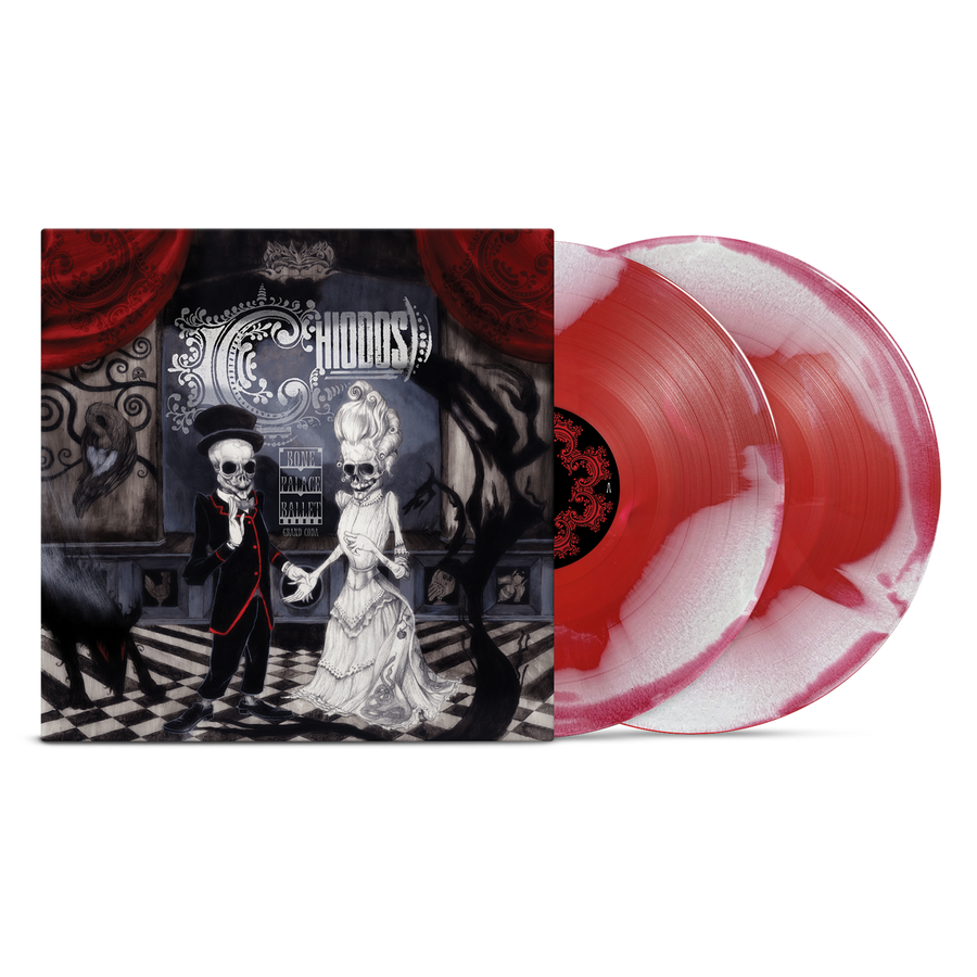 Chiodos - Bone Palace Ballet: Grand Coda Exclusive Red/White Aside Bside Color Vinyl 2x LP Limited Edition #1000 Copies