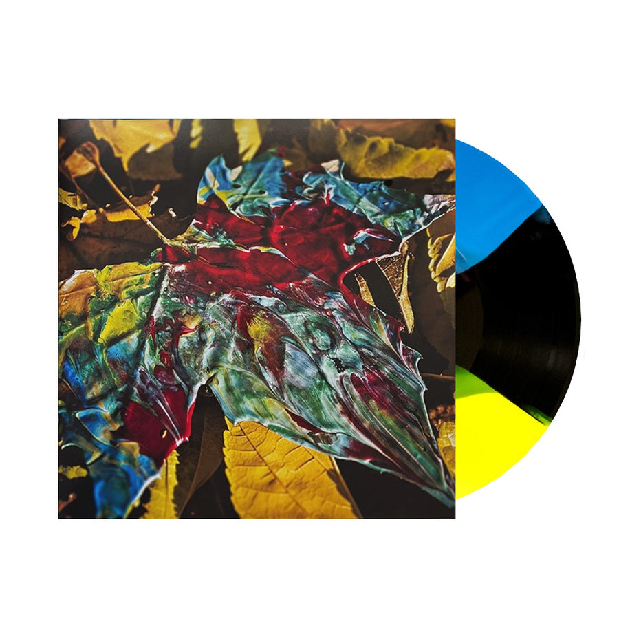 Chon - Grow Exclusive  Limited Edition Easter Cyan/Black/Neon Yellow Tri-Color Striped Vinyl LP