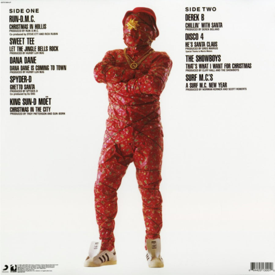Smas Gift Rapper Cover Christmas Rap Exclusive Limited Red/Snow White Split Color Vinyl LP ...