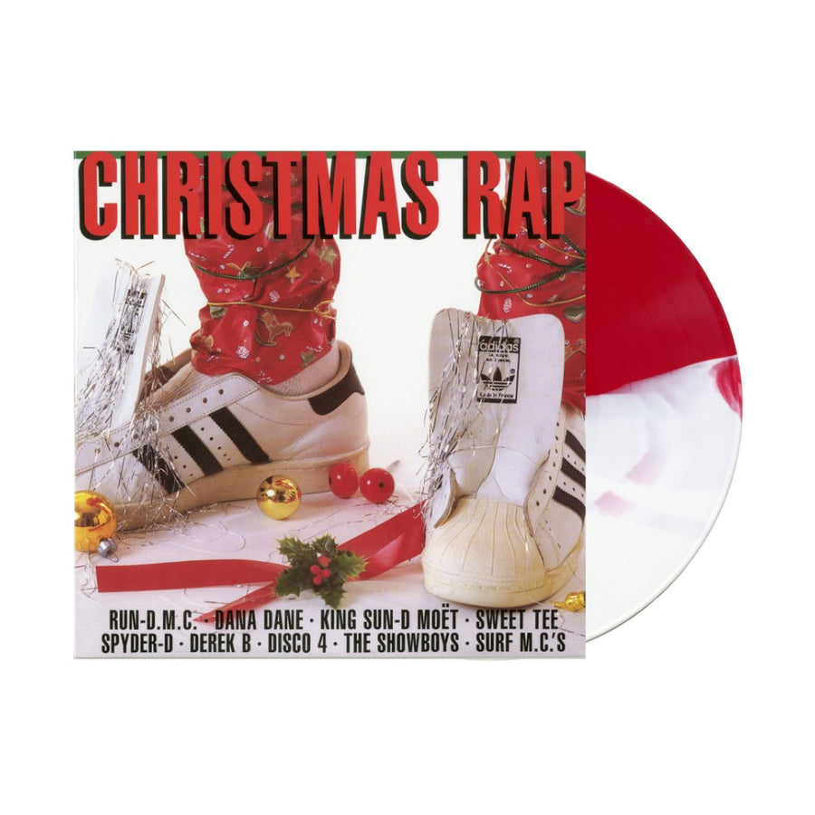 Christmas Rap Exclusive Limited Red/Snow White Split Xmas Color Vinyl LP
