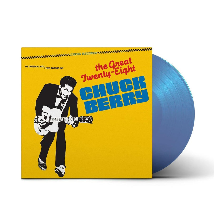 Chuck Berry - Great Twenty-Eight, The Exclusive Limited Transparent Blue Color Vinyl 2x LP