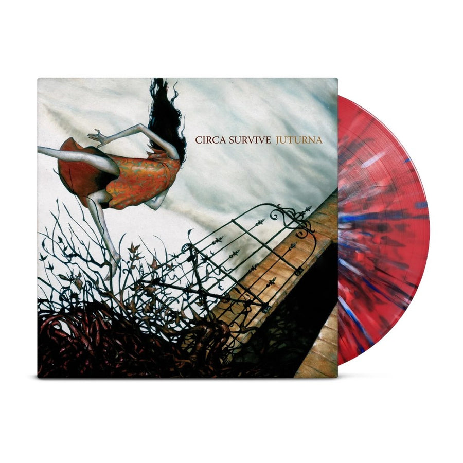 Circa Survive - Juturna Exclusive Limited Orange/White Swirl with Blue/Black Splatter Color Vinyl LP