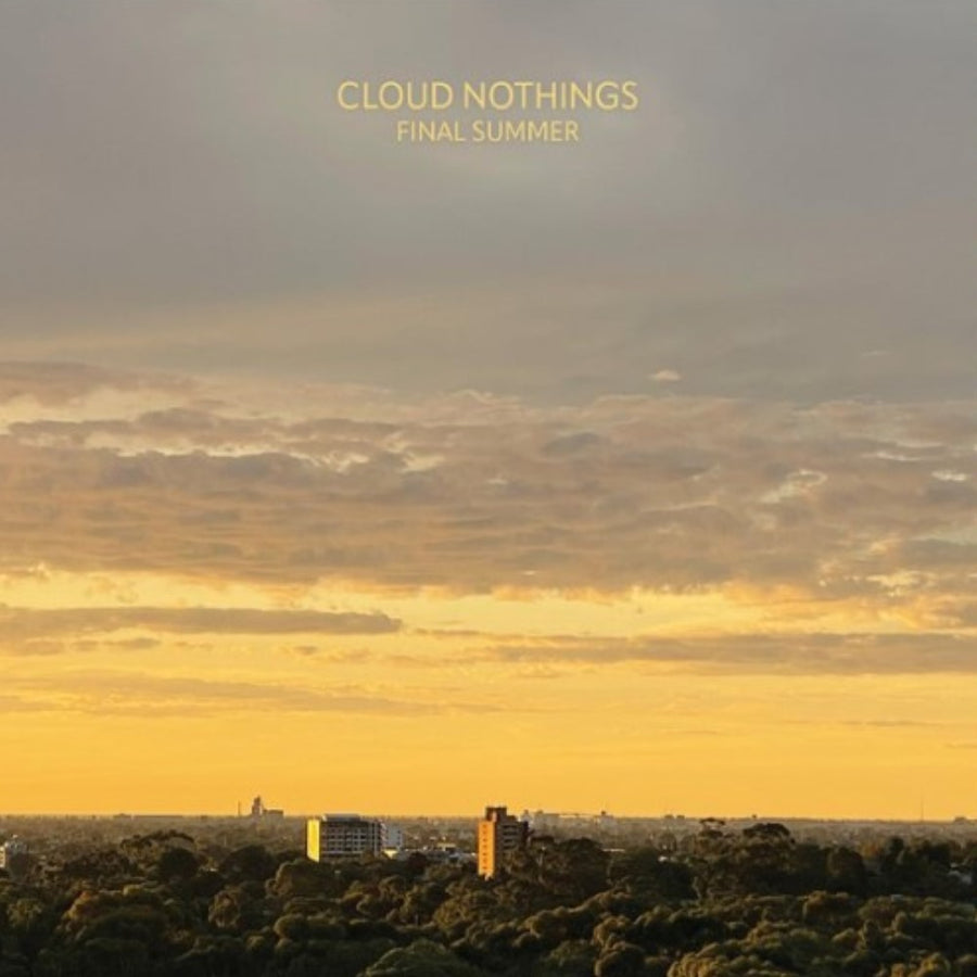 Cloud Nothings - Final Summer Exclusive Limited Clear/Orange & Grey Splatter Color Vinyl LP