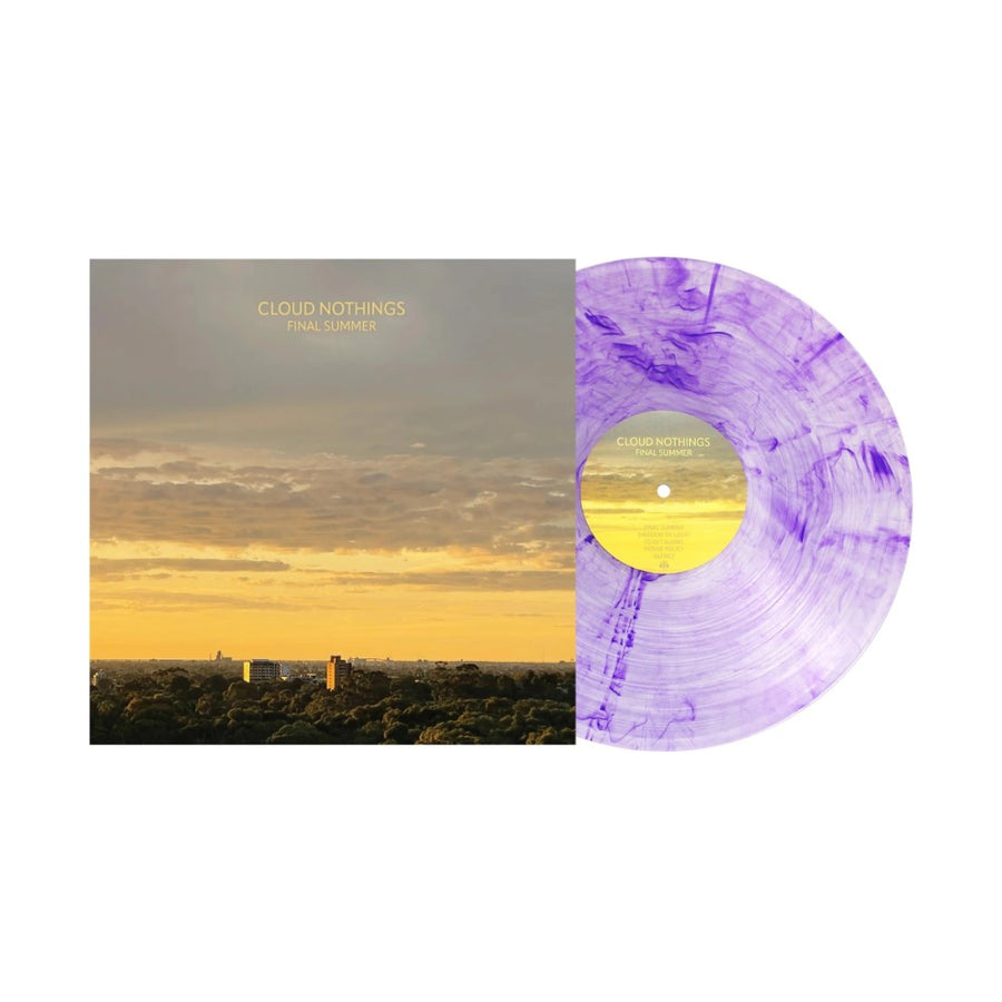 Cloud Nothings - Final Summer Exclusive Limited Edition Amethyst Marble Color Vinyl LP