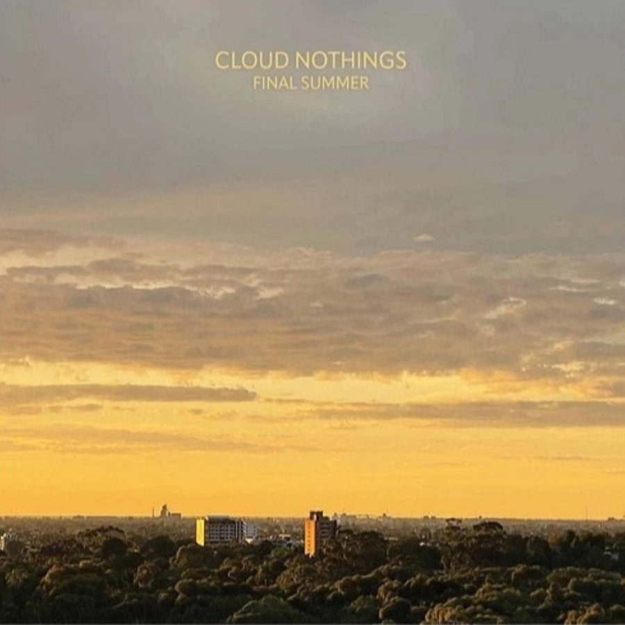 Cloud Nothings - Final Summer Exclusive Limited Orange/Grey/Yellow Tri-Stripe Color Vinyl LP