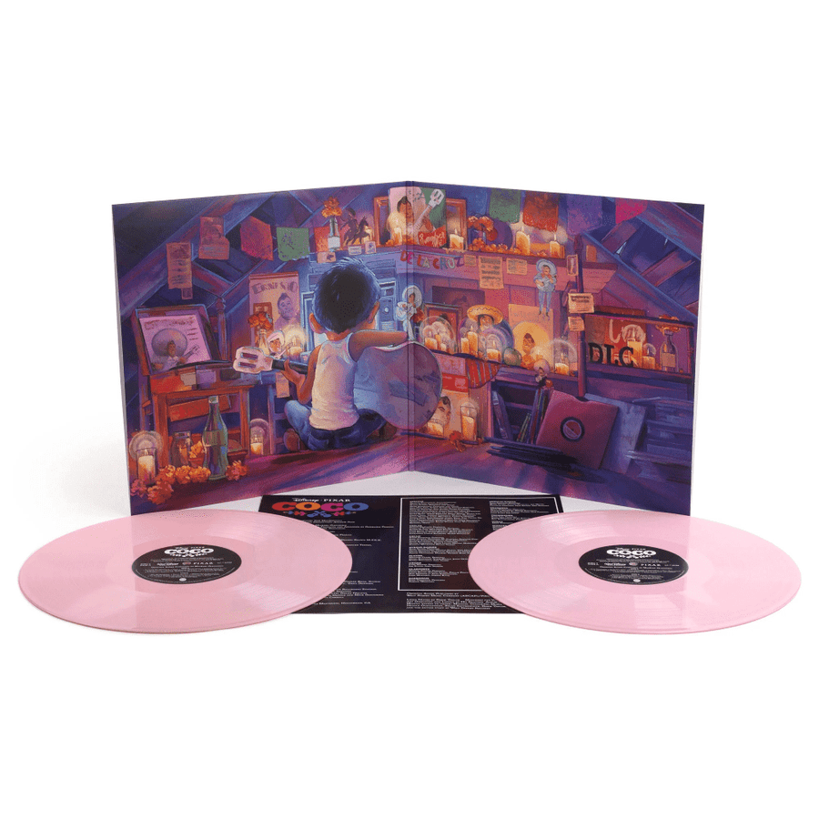 Coco Original Motion Picture Soundtrack Exclusive Limited Pink Color Vinyl 2x LP