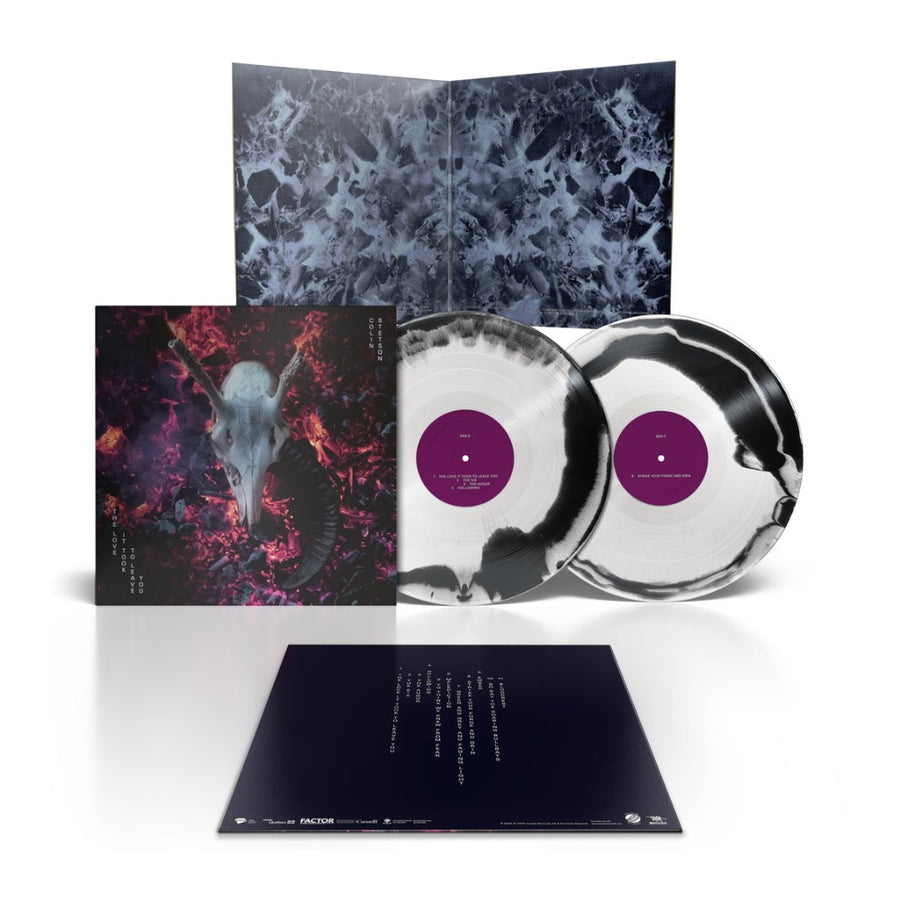 Colin Stetson - The Love It Took To Leave You Exclusive Limited Black/White Swirl Color Vinyl 2x LP