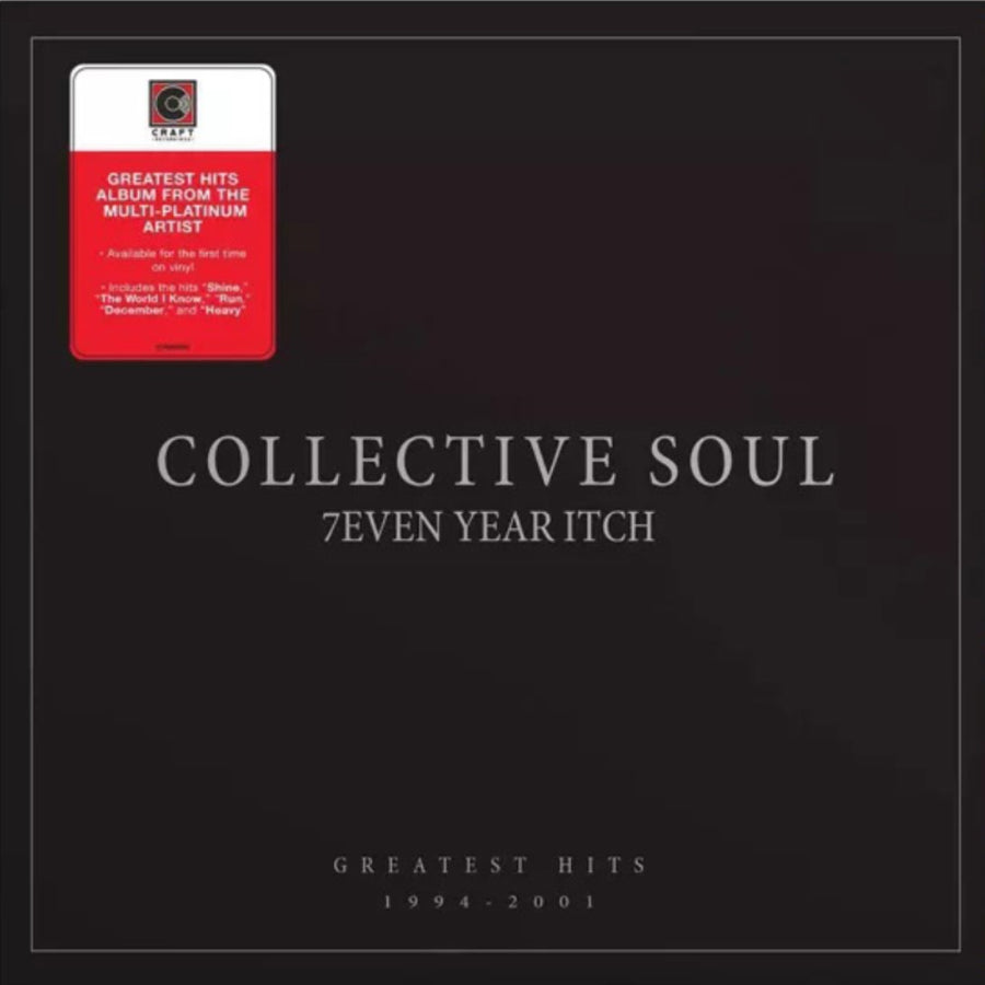 Collective Soul - 7even Year Itch: Greatest Hits, 1994-2001 Exclusive Limited Red/Yellow Swirl Color Vinyl LP