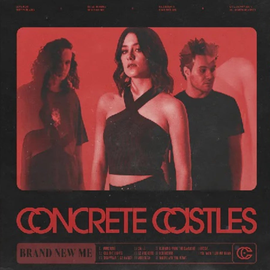 Concrete Castles - Brand New Me Exclusive Limited Opaque Red Color Vinyl LP