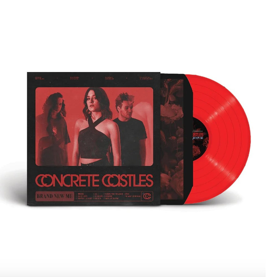 Concrete Castles - Brand New Me Exclusive Limited Opaque Red Color Vinyl LP