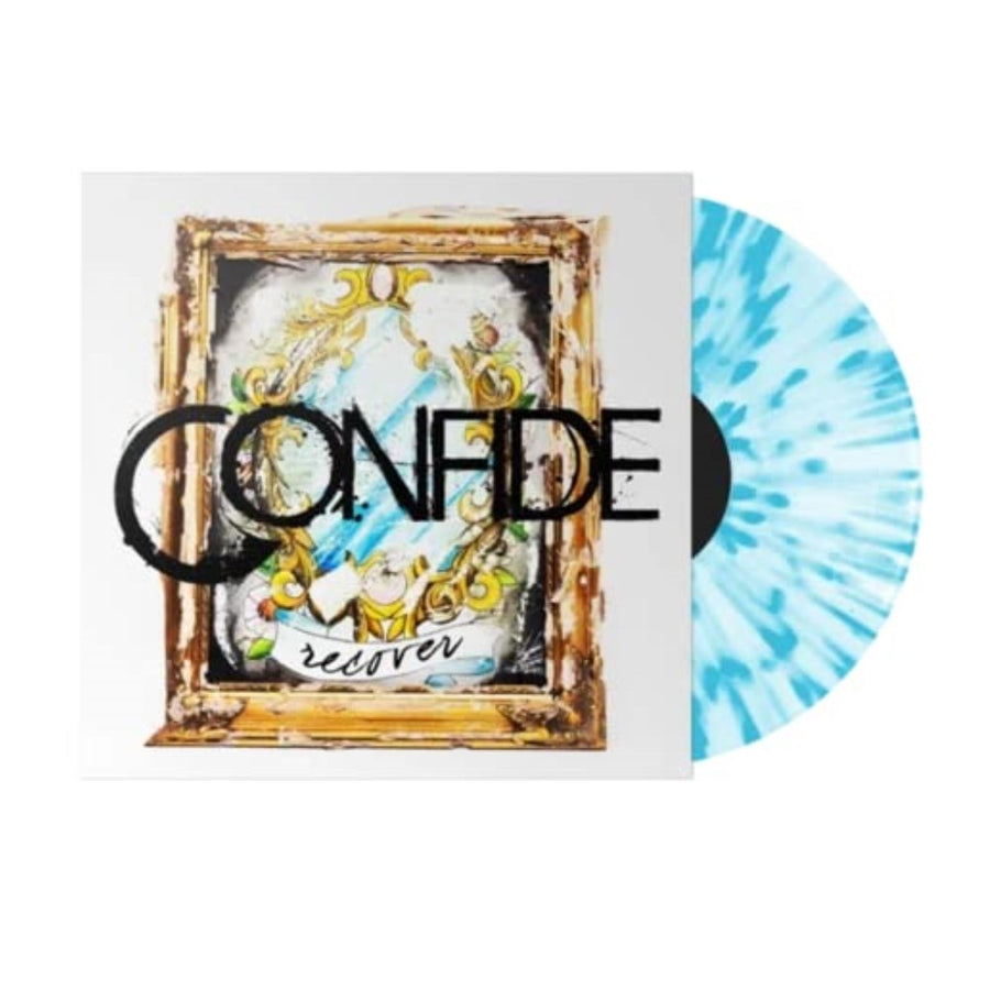 Confide - Recover Exclusive Limited White/Blue Splatter Color Vinyl LP + Deluxe CD