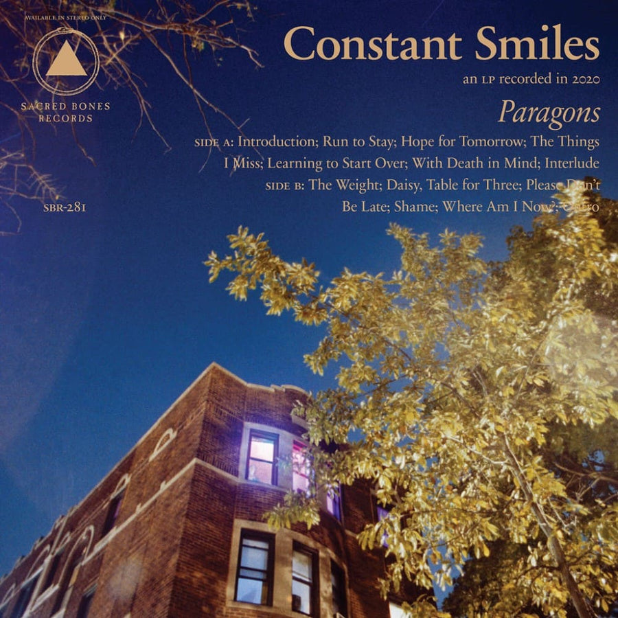 Constant Smiles - Paragons Exclusive Limited Sengekontacket Full Moon Blue Color Vinyl LP