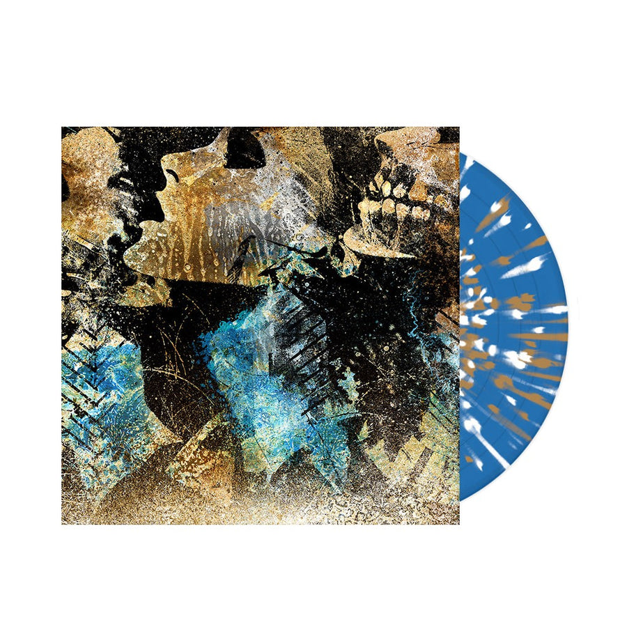 Converge - Axe To Fall Exclusive Blue With White & Gold Splatter Color Vinyl LP Limited Edition #600 Copies