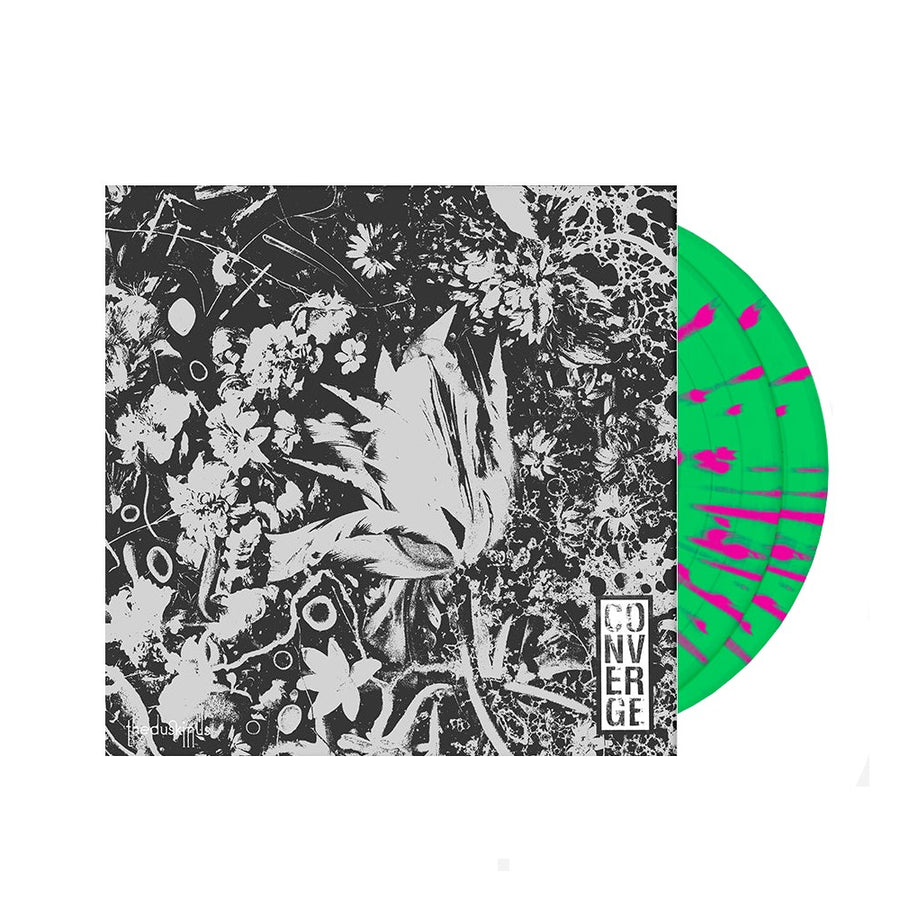 Converge - The Dusk In Us Deluxe Exclusive Neon Green/Magenta Heavy Splatter Color Vinyl 2x LP Limited Edition #750 Copies