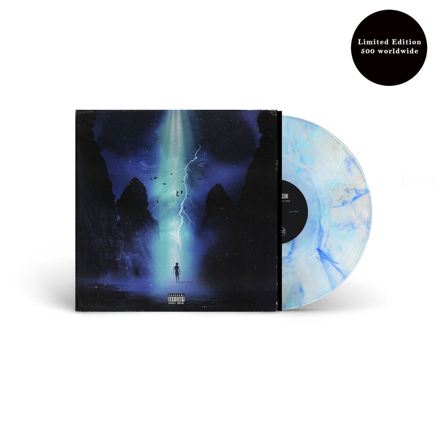 Conway The Machine - Greetings Earthling Exclusive Clear w/ Teal Blue Black Swirl Vinyl LP