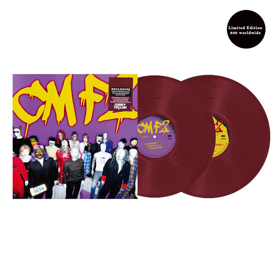 Corey Taylor - CMF2 Exclusive Limited Edition Translucent Grape Color 2LP Vinyl