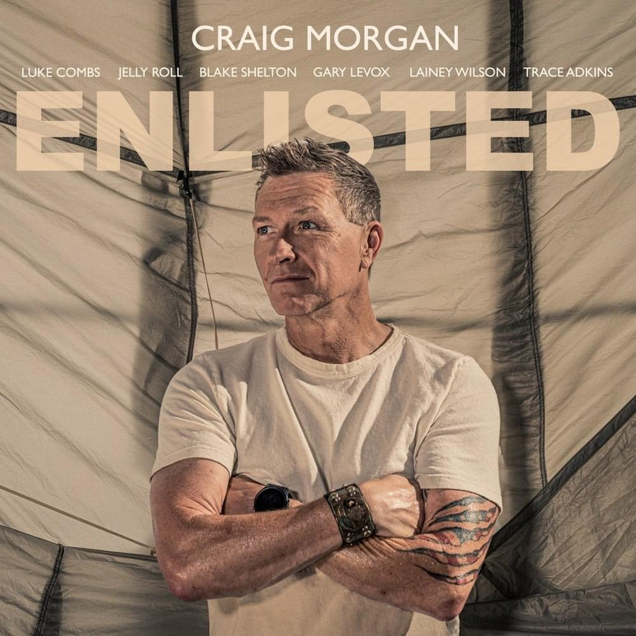 Craig Morgan - Enlisted Exclusive Limited Forest Green Color Vinyl LP