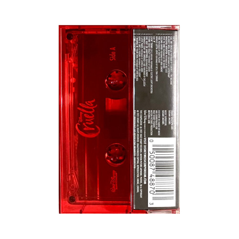 Cruella Original Motion Picture Soundtrack Red Shell Cassette – Vinceron