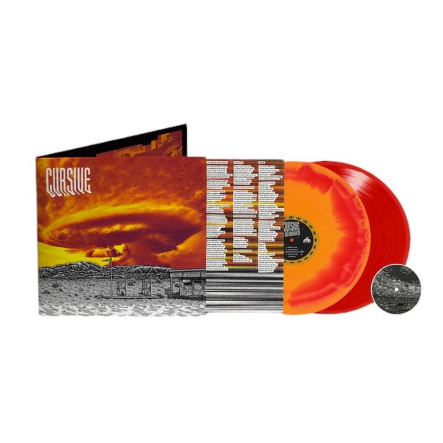 Cursive - Devourer Exclusive Ring of Fire Color Vinyl LP Limited Edition #300 Copies