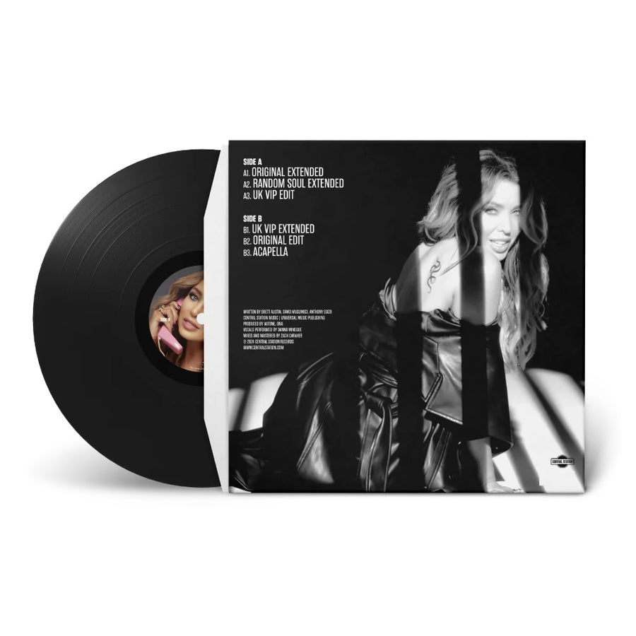 Dannii Minogue & Autone - Thinking ‘Bout Us Exclusive Limited Black Color Vinyl LP