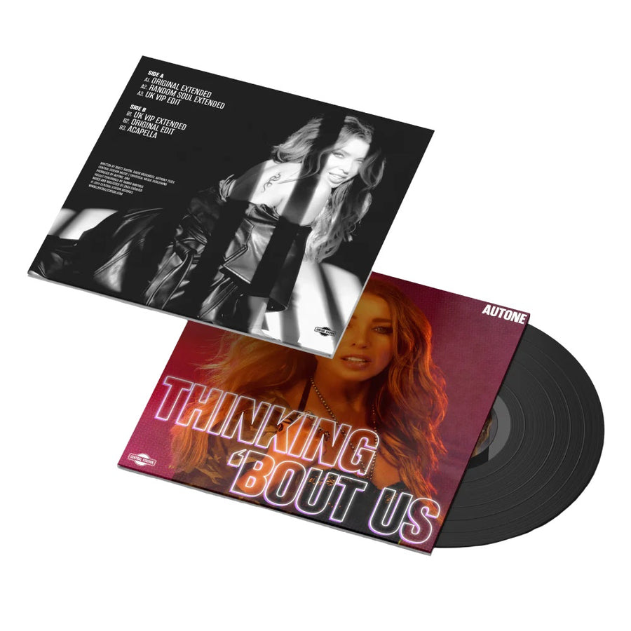 Dannii Minogue & Autone - Thinking ‘Bout Us Exclusive Limited Black Color Vinyl LP