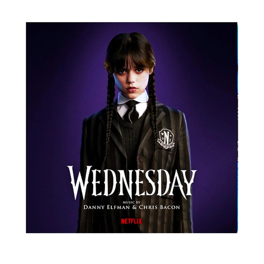 Wednesday Colored In Wednesday Season 1 Netflix Original Soundtrack Blue Smoky Vinyl 2LP ...