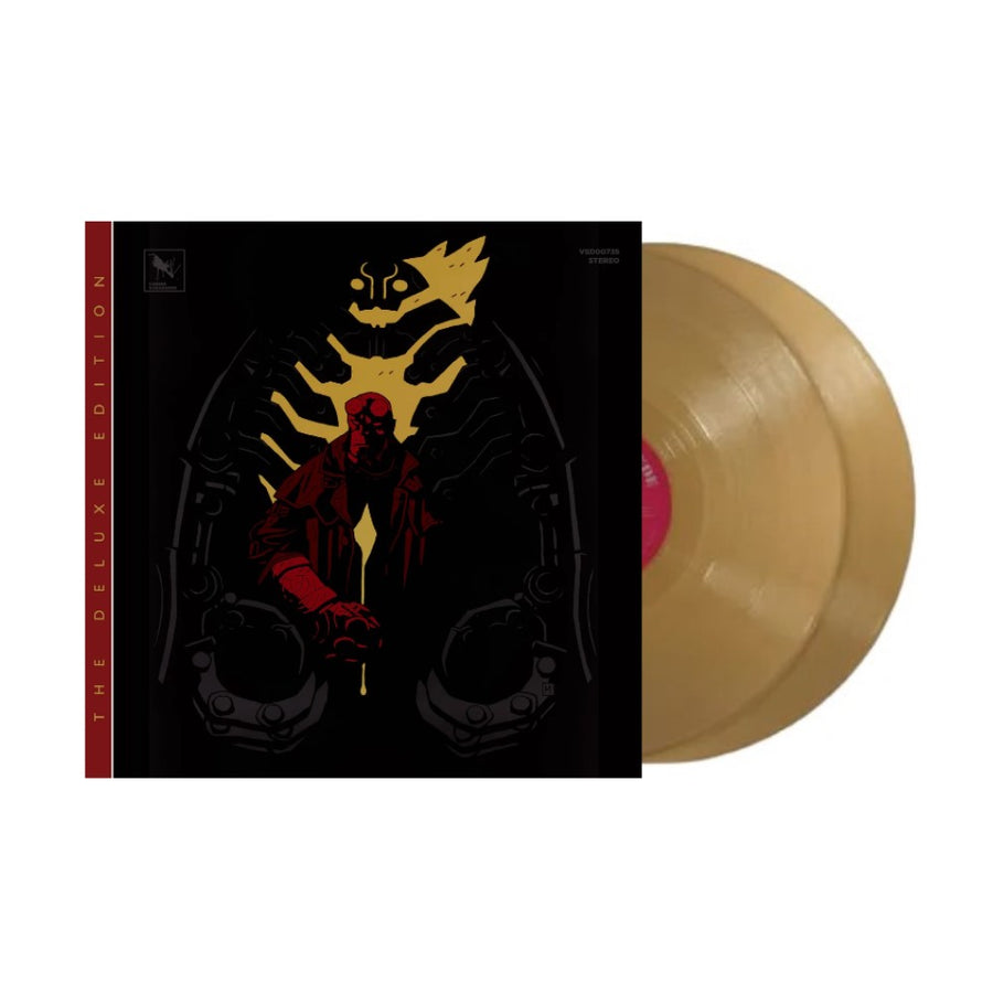 Danny Elfman - Hellboy II: The Golden Army OST Exclusive Limited Opaque Gold Color Vinyl 2x LP