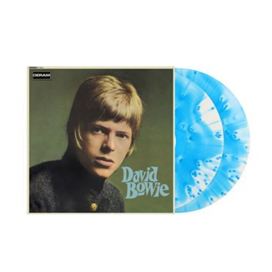 David Bowie Exclusive Limited Blue/White Color Vinyl LP