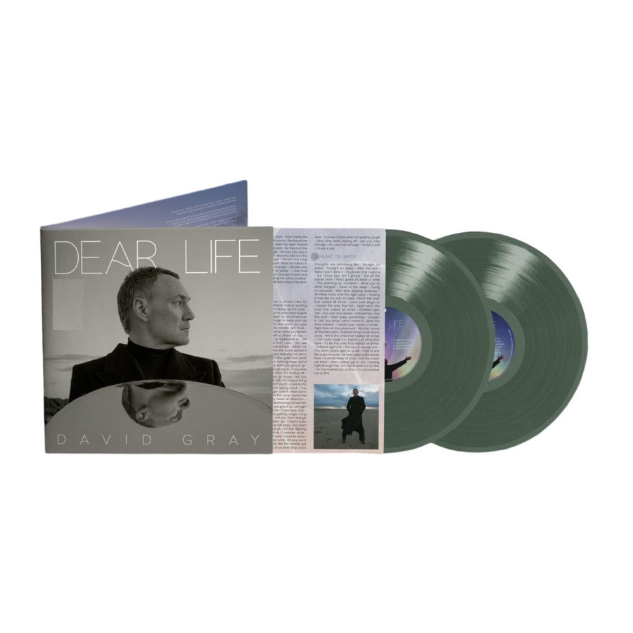 David Gray - Dear Life Exclusive Limited Olive Green Color Vinyl 2x LP