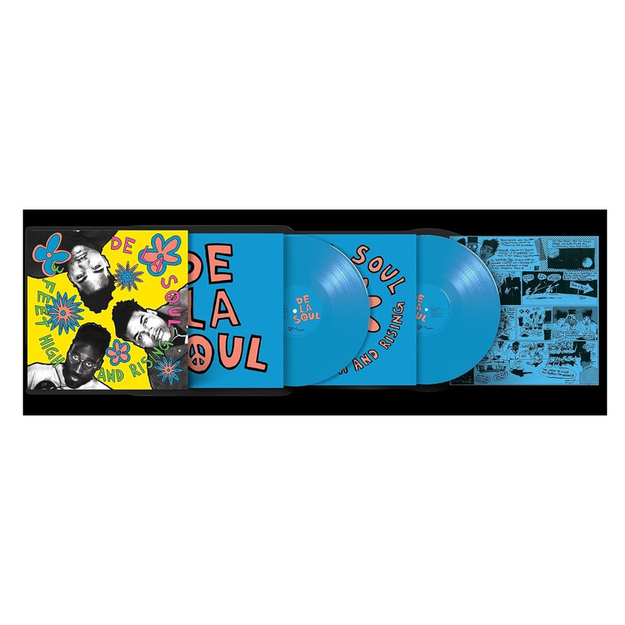 De La Soul - 3 Feet High And Rising Exclusive Limited Opaque Blue Color 2x LP Vinyl