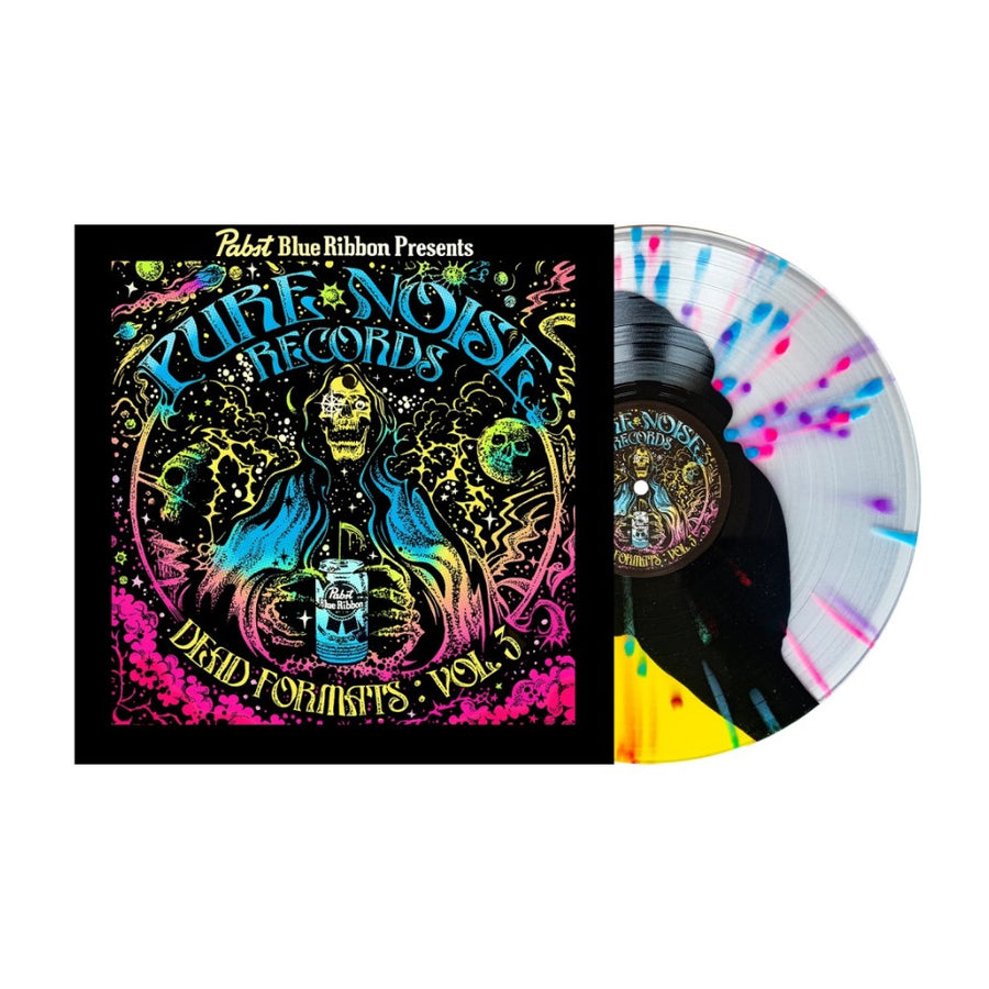 Dead Formats Vol. 3 Exclusive Limited Black In Yellow/Heavy Blue/Pink/Purple Splatter Color Vinyl LP