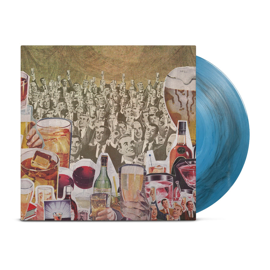 Dear And The Headlights - Drunk Like Bible Times Exclusive Blue/Black/Pearl Mix Color Vinyl LP Limited Edition #500 Copies