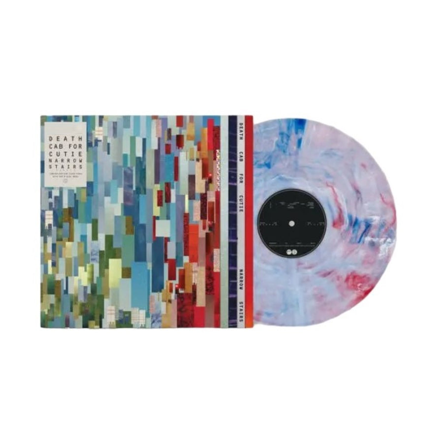 Death Cab for Cutie - Narrow Stairs Exclusive Limited Clear/Red/Blue Swirl Color Vinyl LP