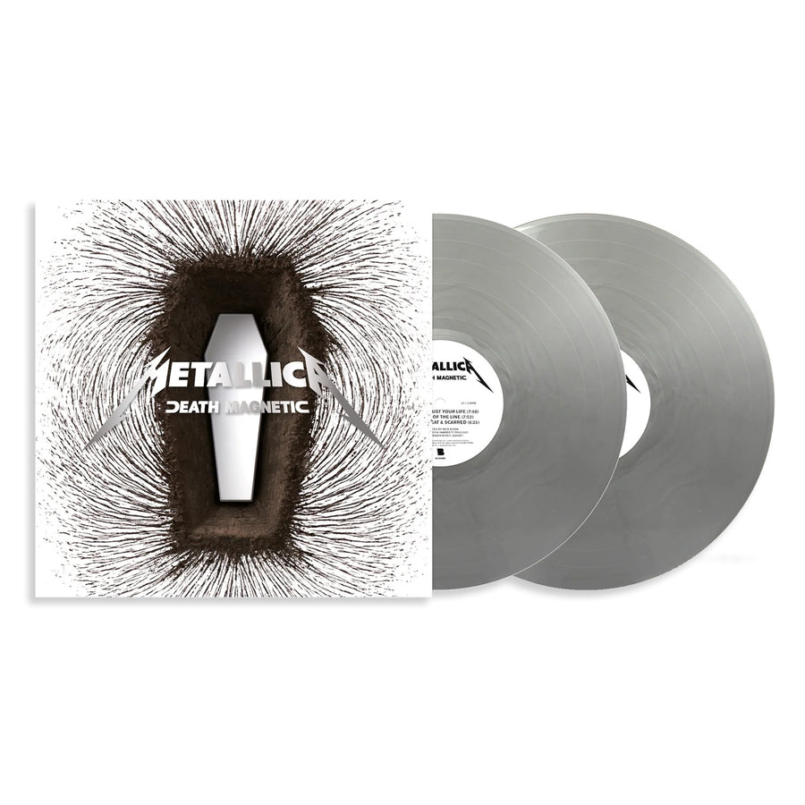 Metallica - Death Magnetic Limited Edition Silver Color Vinyl 2x LP Record