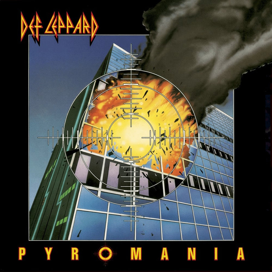 Def Leppard - Pyromania 40th Anniversary Exclusive Limited Orange/Yellow Splatter Color Vinyl Rock-LP