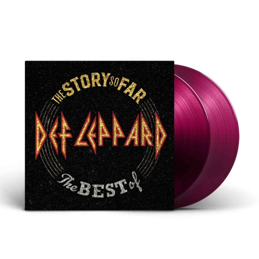 Def Leppard - The Story So Far: The Best of Def Leppard Exclusive Limited Magenta Color Vinyl LP