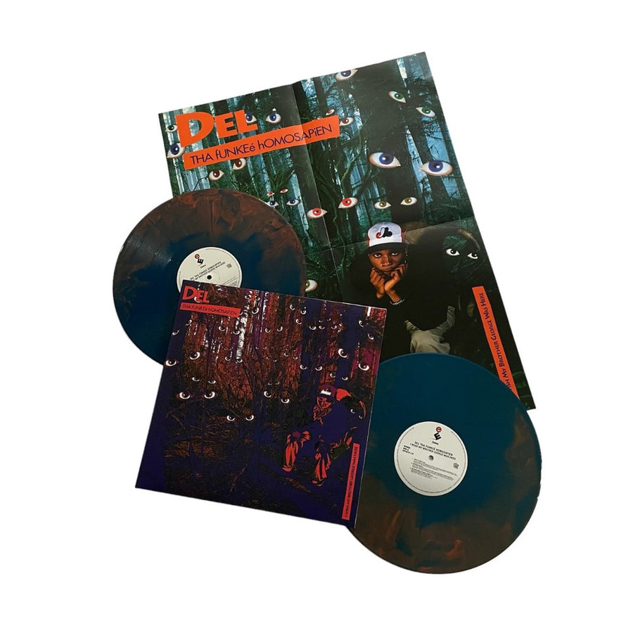 Del Tha Funkee Homosapien - I Wish My Brother George Was Here Exclusive Limited Day-Glo Washed Color Vinyl 2x LP + OBI