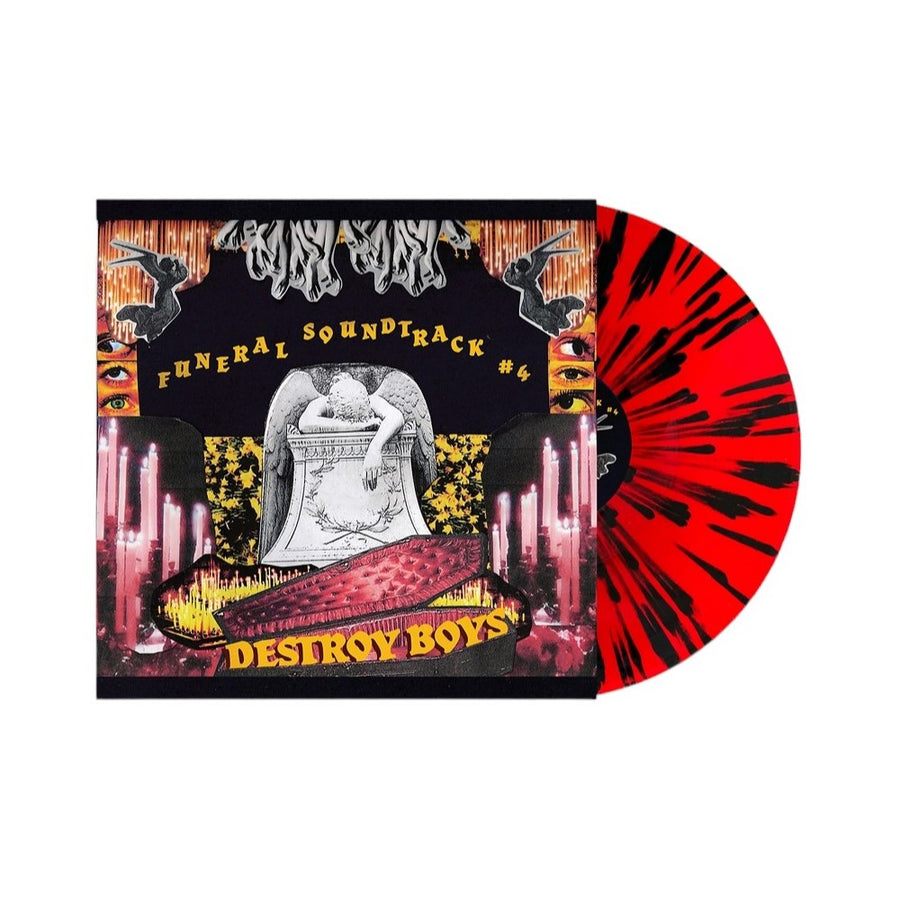 Destroy Boys - Funeral Soundtrack #4 Exclusive Limited Red/Black Splatter Color Vinyl LP