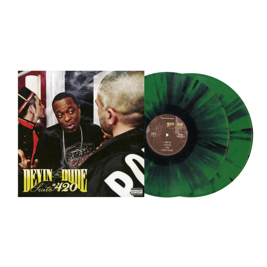 Devin The Dude - Suite 420 Exclusive Limited Sticky Green Splatter Color Vinyl 2x LP