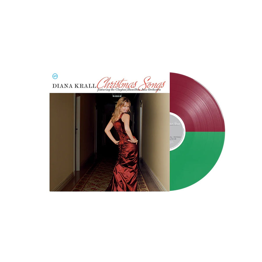 Diana Krall - Christmas Songs Exclusive Limited Red/Green Split Color Vinyl LP