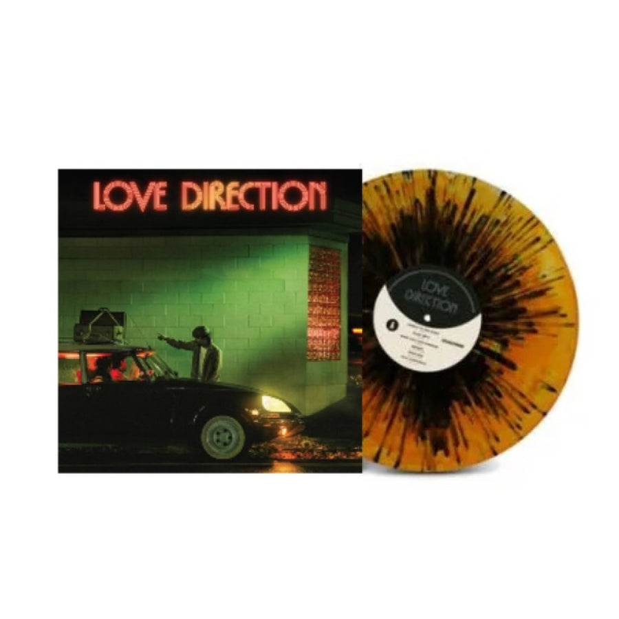 Dip - Love Direction Exclusive Limited Orange/Neon Green/Black Splatter Color Vinyl LP