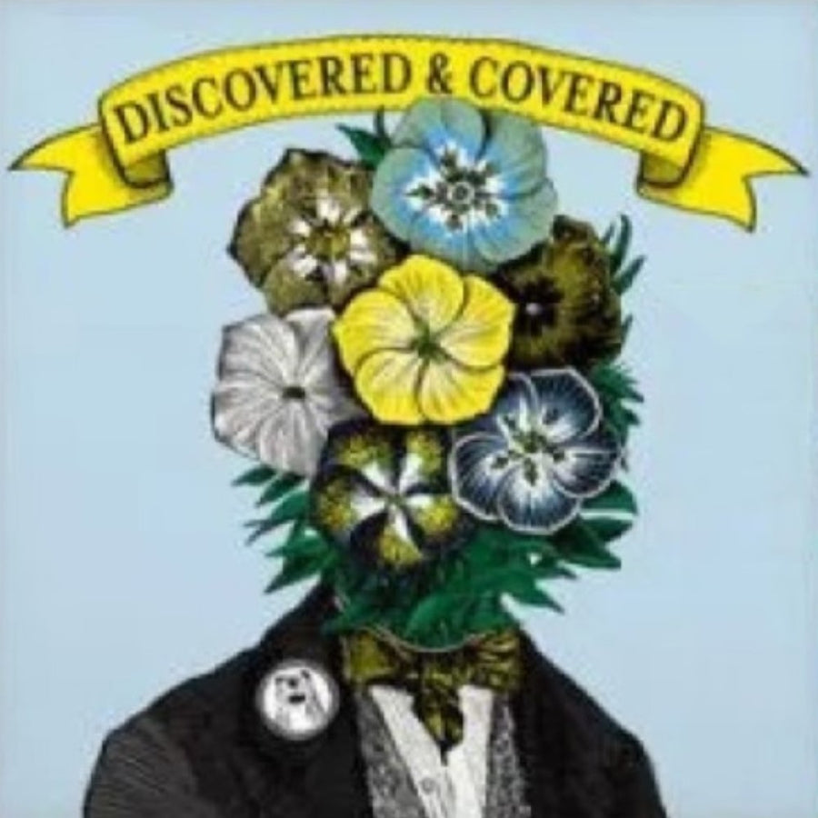 Discovered & Covered Exclusive Limited Edition Sea Blue/Lemon Yellow Colored Vinyl LP Record
