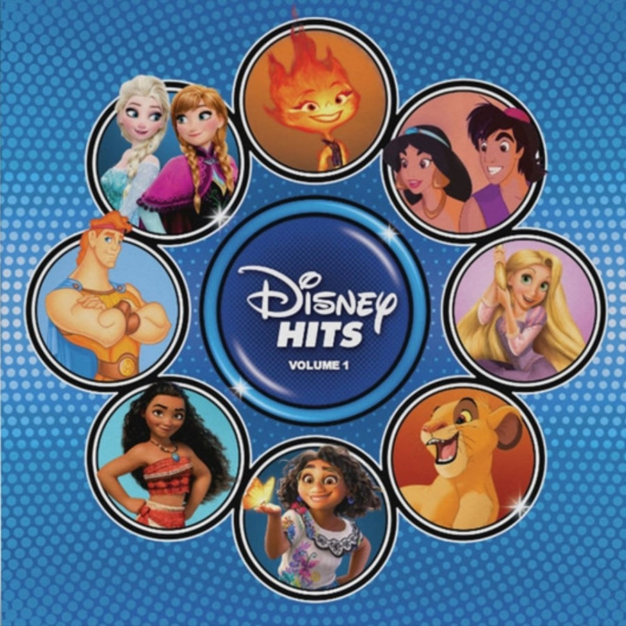 Disney Hits Volume 1 Exclusive Limited Translucent Cobalt Blue Color Vinyl LP