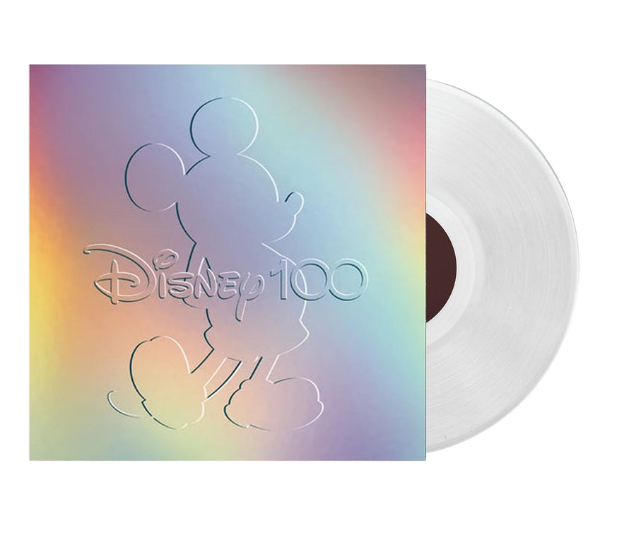 Disney 100 Soundtrack Exclusive Limited Edition Clear Vinyl 2x LP Record