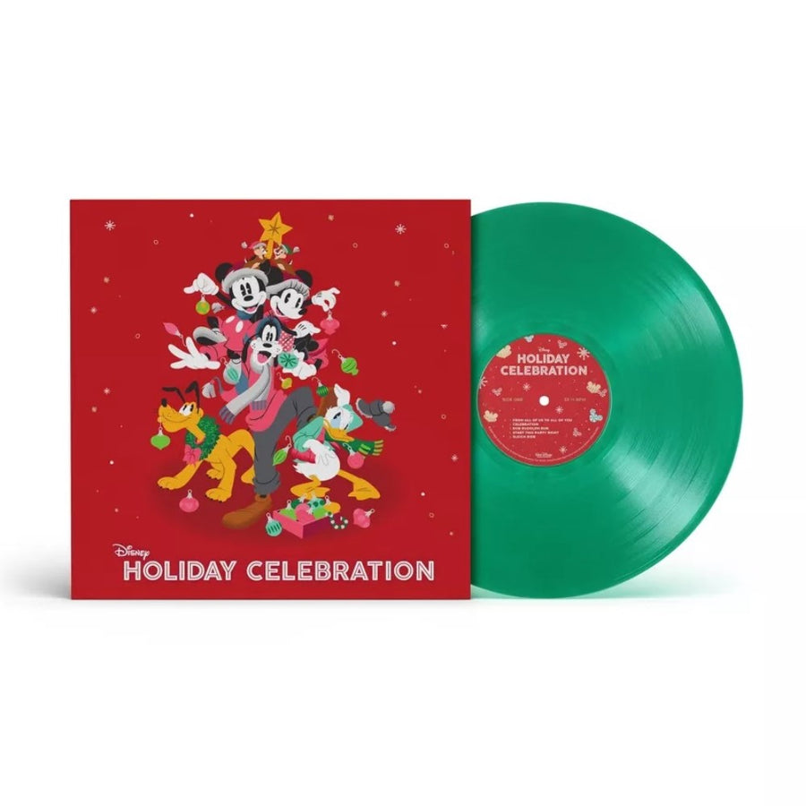 Disney's Holiday Celebration Exclusive Limited Translucent Green Color Vinyl LP