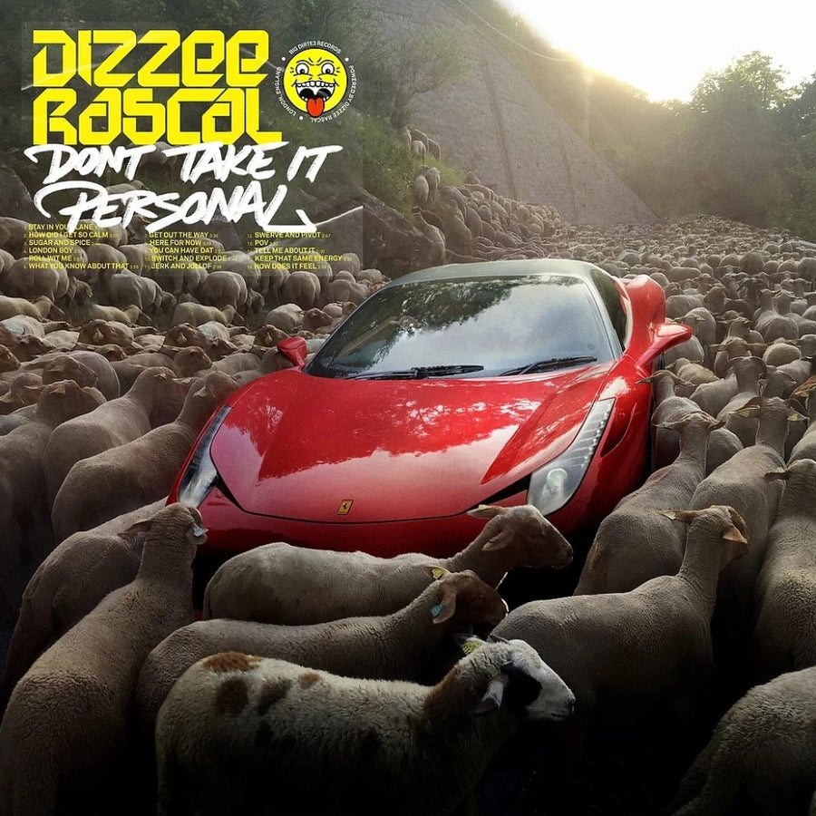 Dizzee Rascal - Don't Take It Personal Exclusive Limited Clear Color Vinyl LP