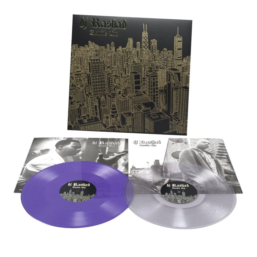 DJ Rashad - Double Cup Exclusive Limited Clear/Purple Color Vinyl 2x LP