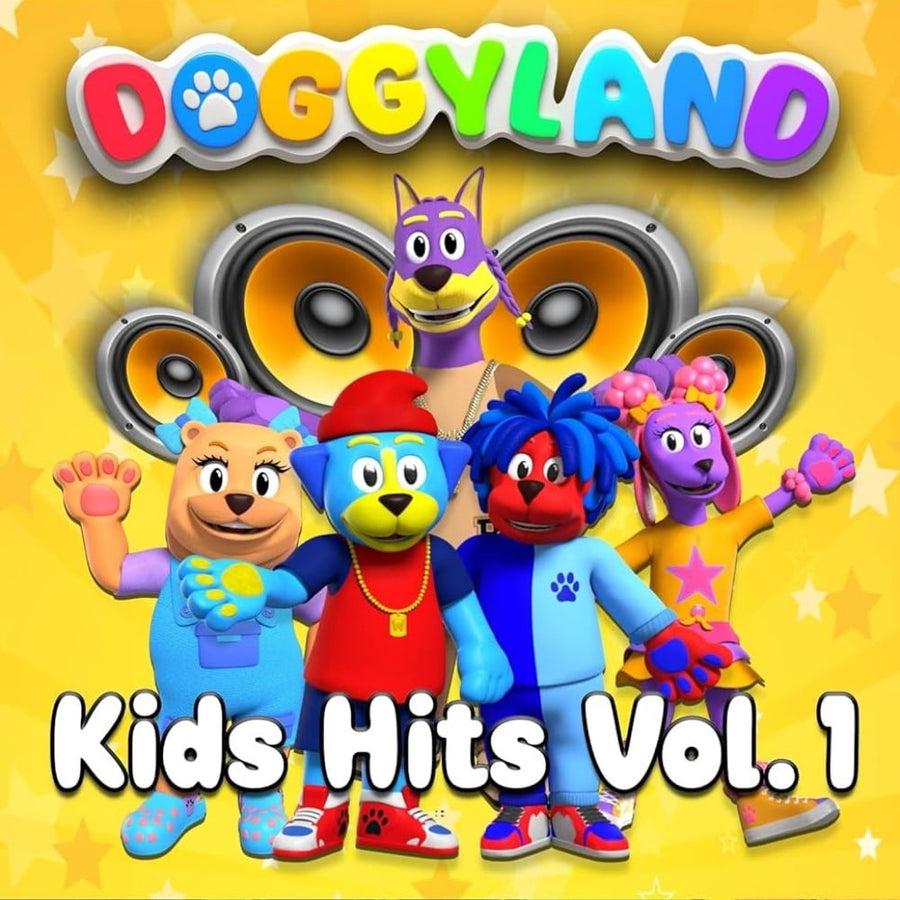 Doggyland - Kid Hits, Vol. 1 Exclusive Limited Half Pink/Blue Color Vinyl LP