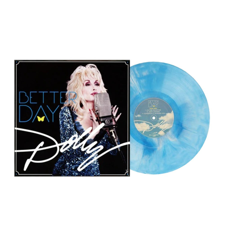 Dolly Parton - Better Day Exclusive ROTM Club Edition Light Blue Galaxy Color Vinyl LP